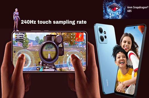 Redmi Note 12 4G with a 240Hz touch sampling rate for enhanced gaming