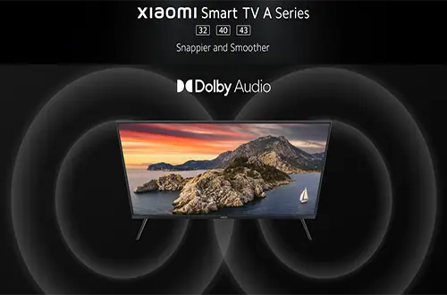 Xiaomi Smart TV A series with Dolby Audio and DTS Virtual: X support